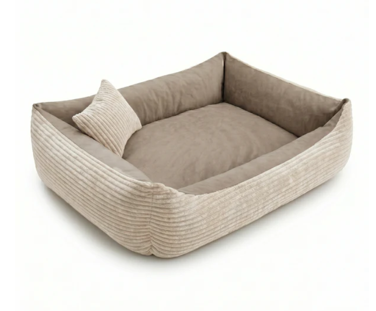 Sztruksowe legowisko dla psa COMFY