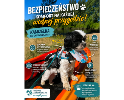 Kamizelka ratunkowa dla psów
