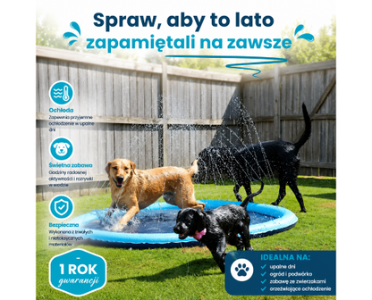 Duży dmuchany basen
