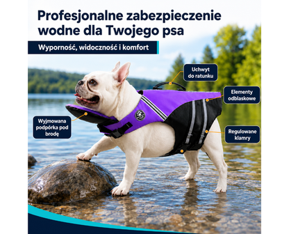 Kamizelka ratunkowa dla psów