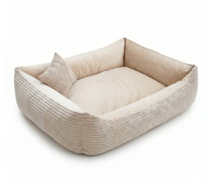 Sztruksowe legowisko dla psa COMFY