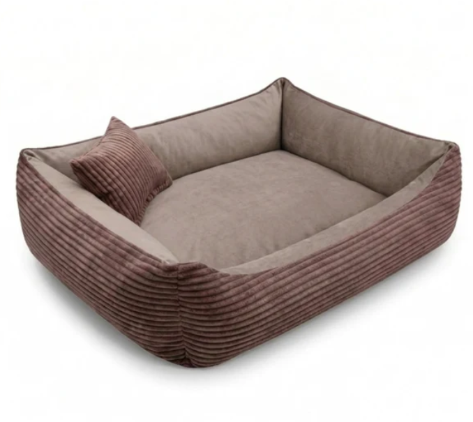 Sztruksowe legowisko dla psa COMFY