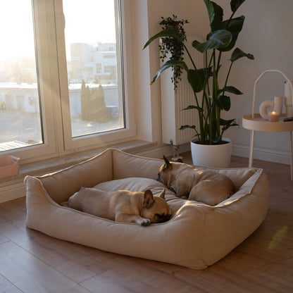 Sztruksowe legowisko dla psa COMFY